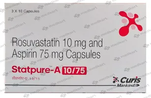 STATPURE A 10/75MG CAPSULE 10'S