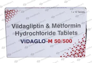 VIDAGLO M 50/500MG TABLET 10'S
