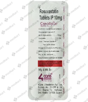 CREOLIP 10MG TABLET 10'S