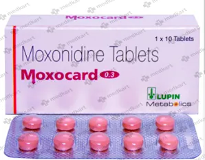 MOXOCARD 0.3MG TAB 1X10 Medkart Pharmacy | Generic Medicines Online - Best Online Pharmacy App