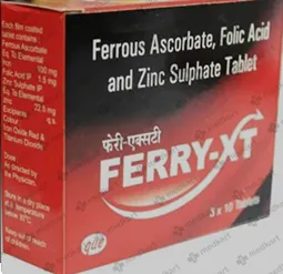 FERRI XT TAB 1X10    Medkart Pharmacy | Generic Medicines Online - Best Online Pharmacy App