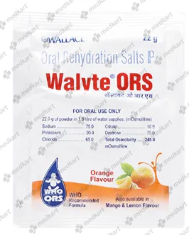 WALYTE ORANGE SACHET 22 GM