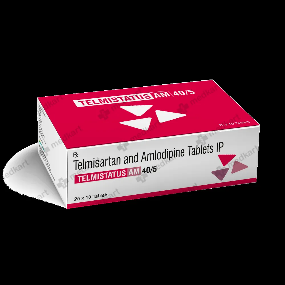 TELMISTATUS AM 40/5MG TABLET 10'S