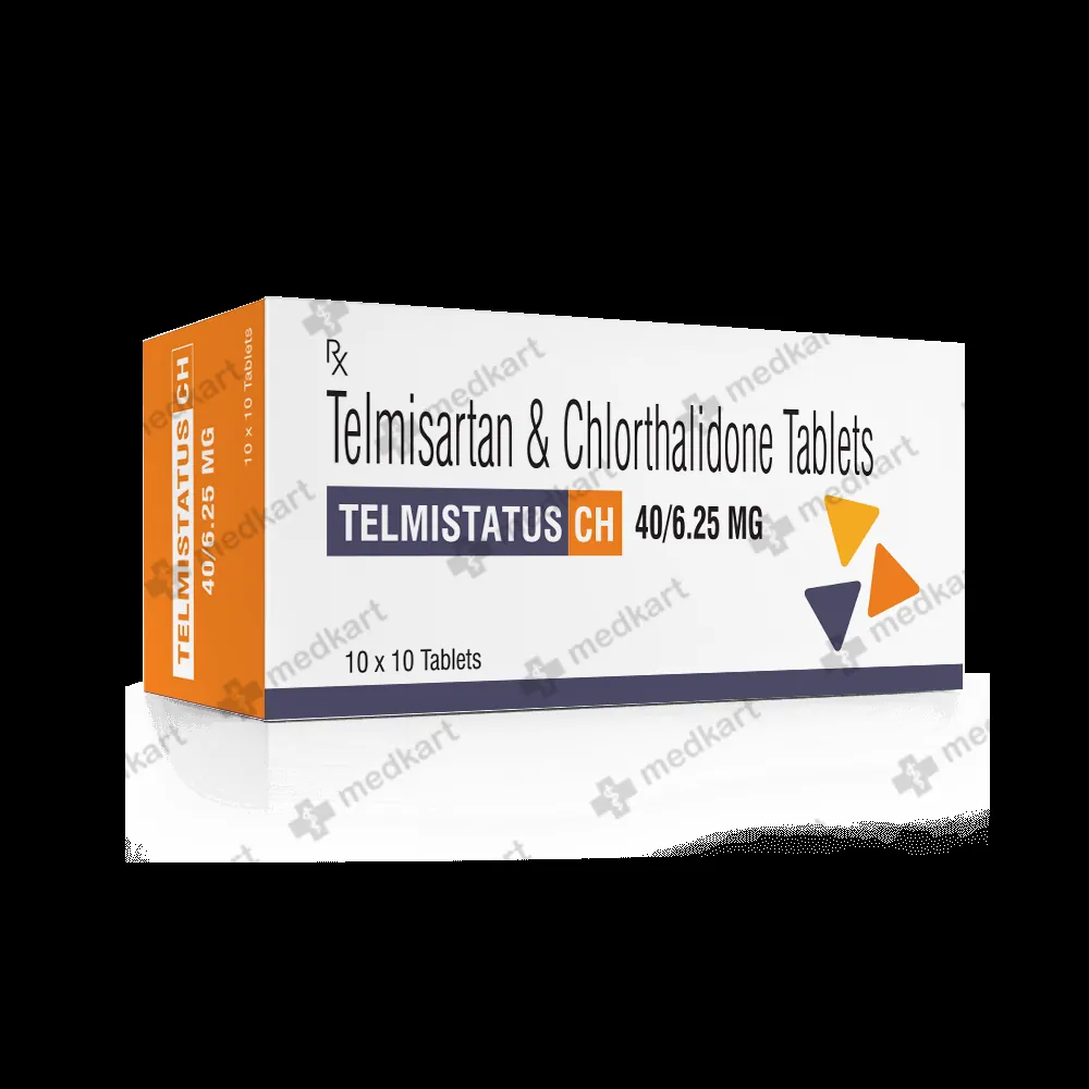 Order TELMISTATUS CH 6.25 online at Medkart