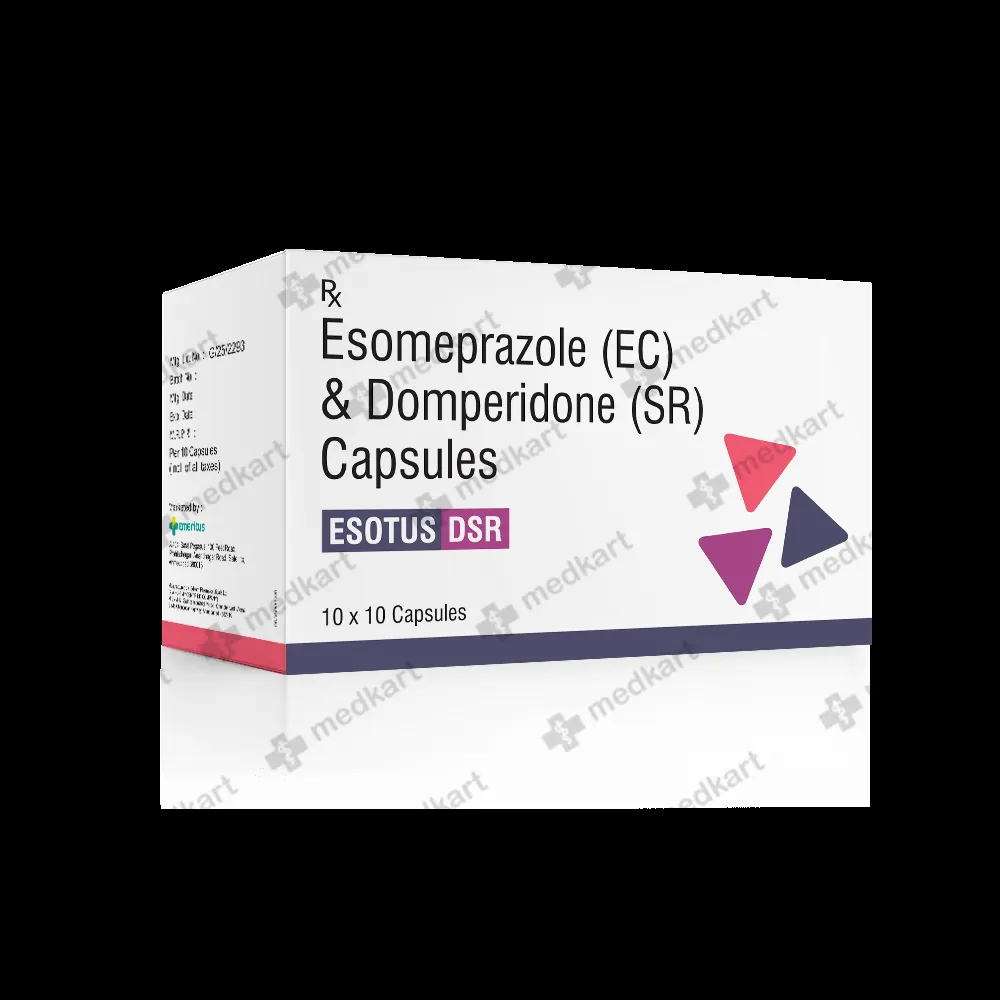 ESOTUS DSR CAPSULE 10'S  Medkart Pharmacy | Generic Medicines Online - Best Online Pharmacy App
