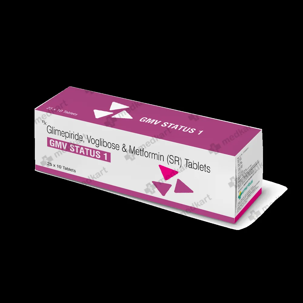 GMV STATUS 1MG TABLET 10'S