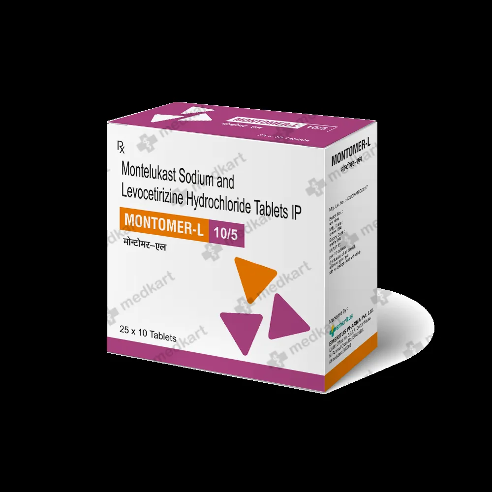 MONTOMER L TABLET 10'S