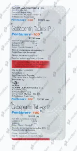 PENTANERV 100MG TABLET 10'S