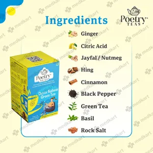 POETRY TEAS DETOX KAHWA GREEN TEA 2'S