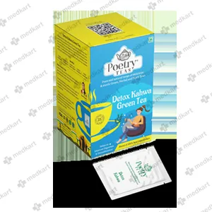 POETRY TEAS DETOX KAHWA GREEN TEA 25'S