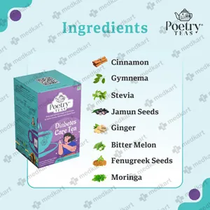 POETRY TEAS DIABETES CARE 25'S