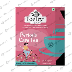 POETRY TEAS PERIODS CARE 25'S