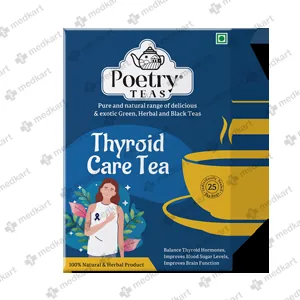 POETRY TEAS THYROID CARE 25'S