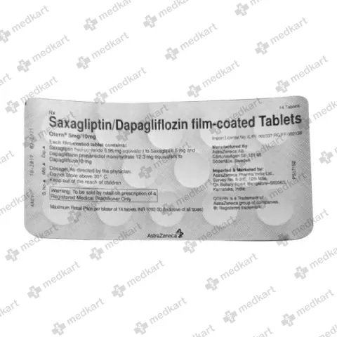 QTERN 5/10MG TABLET 14'S