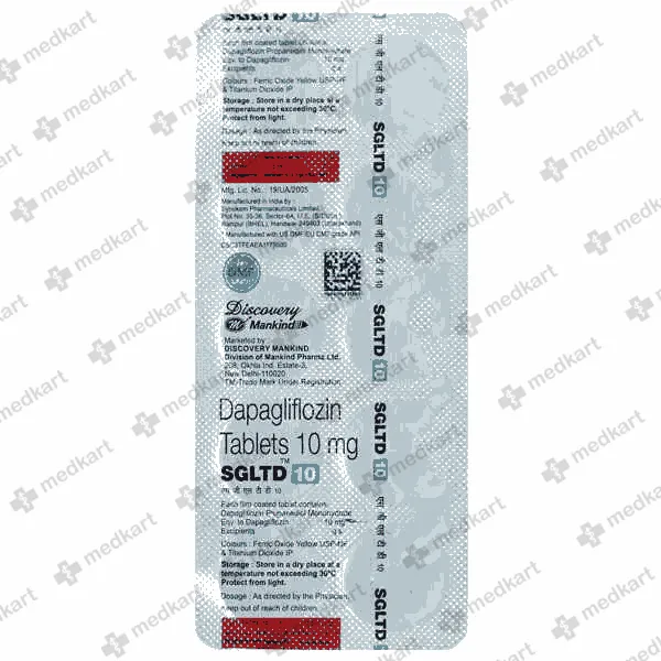 SGLTD 10MG TABLET 10'S