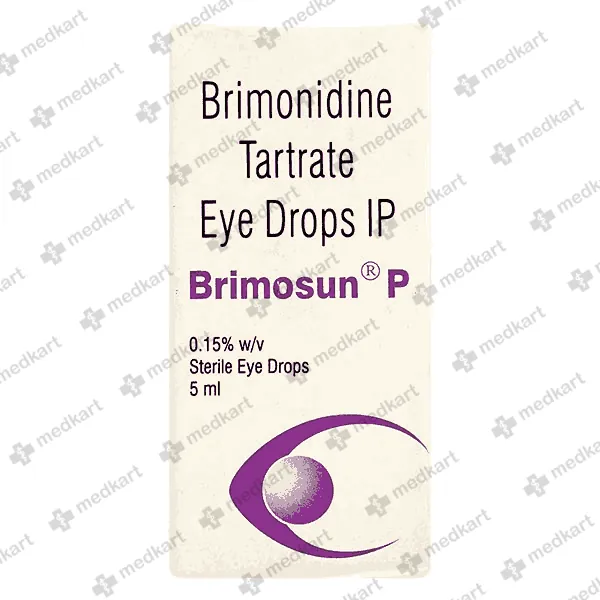 BRIMOSUN P EYE DROPS 5 ML