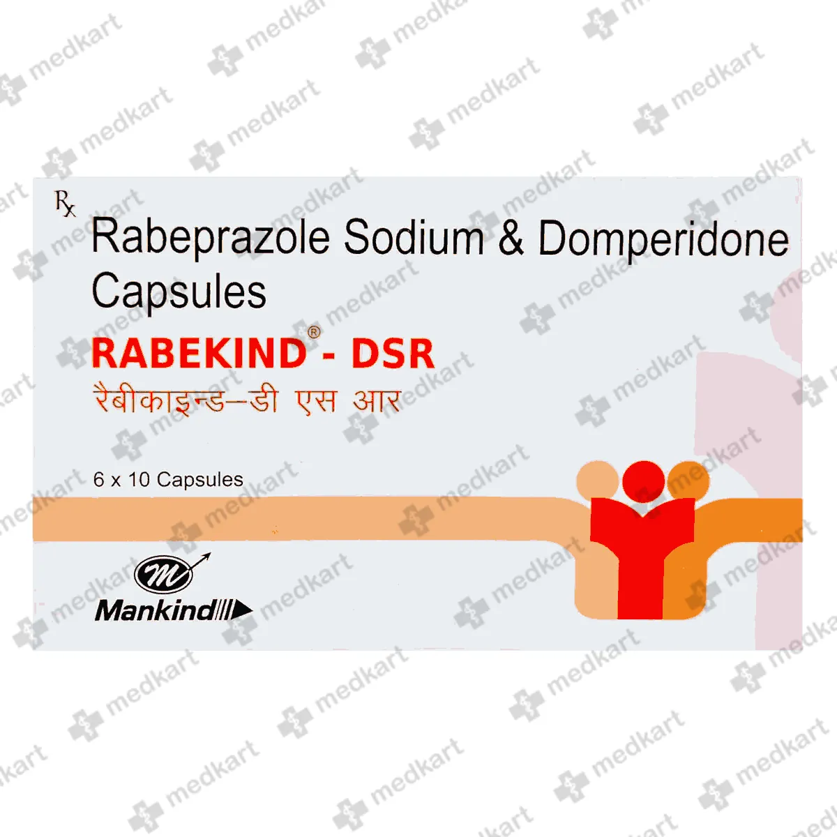 RABEKIND DSR CAPSULE 10'S