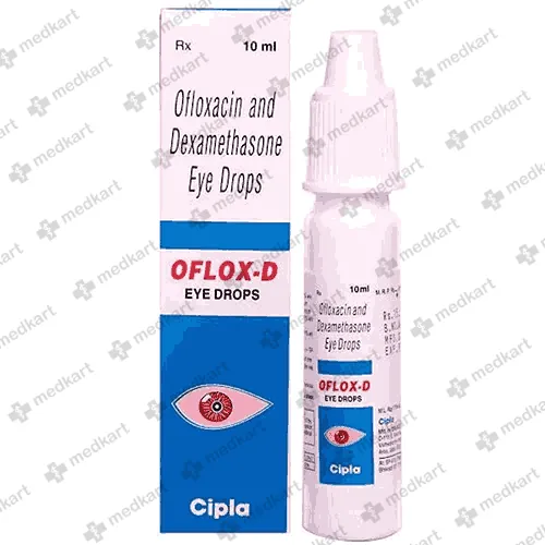 OFLOX D EYE DROPS 10 ML