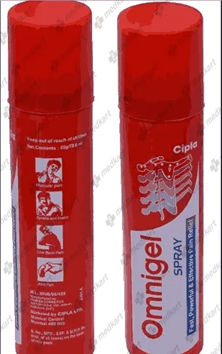9831 - OMNIGEL SPRAY 55 GM 55 GM - Medkart Pharmacy | Generic Medicines Online - Best Online Pharmacy App