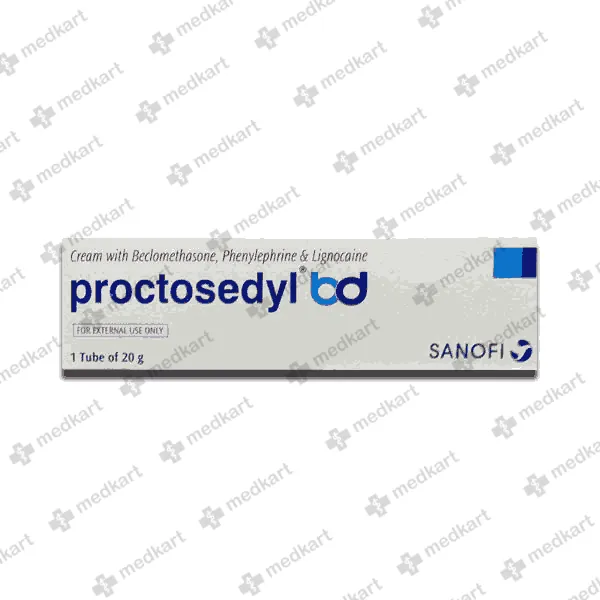 PROCTOSEDYL BD CREAM 20 GM