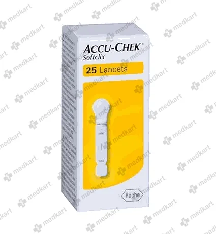 ACCU CHEK SOFTCLIX LANCETS 25'S