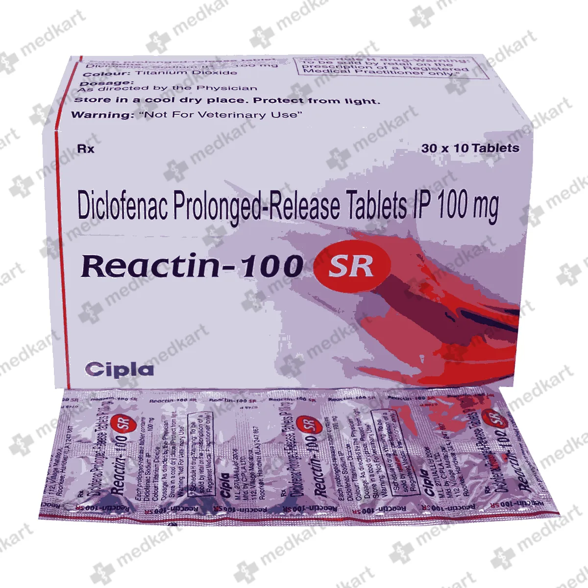 REACTIN 100MG TABLET 10'S