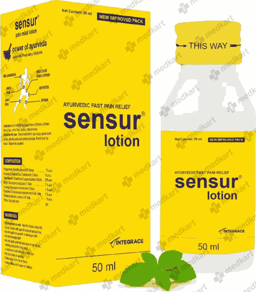 12046 - SENSUR LOTION 50ML - Medkart Pharmacy | Generic Medicines Online - Best Online Pharmacy App