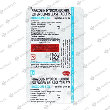 BIOZOCIN XL 5MG TABLET 15'S