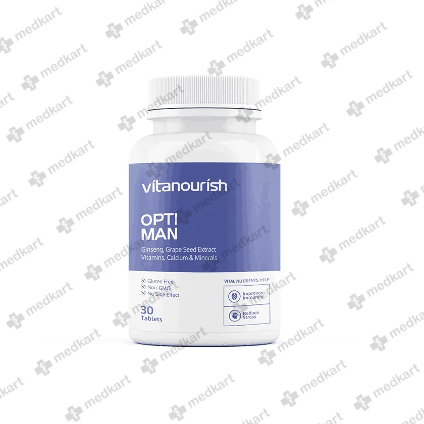 OPTI MAN TAB 1X30 - 19343 - Medkart Pharmacy | Generic Medicines Online - Best Online Pharmacy App