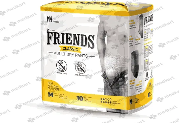 FRIENDS ADULT PULL UP M/L 10'S