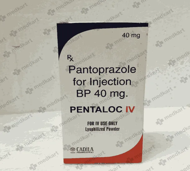 PENTADOC IV 40MG INJ - 10277 - Medkart Pharmacy | Generic Medicines Online - Best Online Pharmacy App