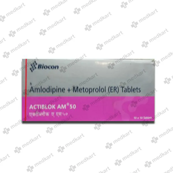 ACTIBLOK AM 50MG TABLET 10'S