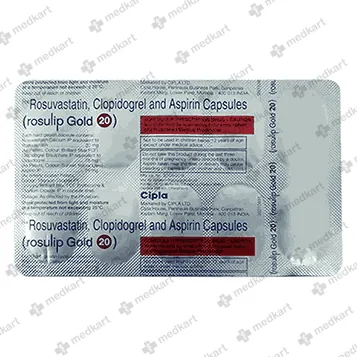 ROSULIP GOLD 20MG CAPSULE 10'S