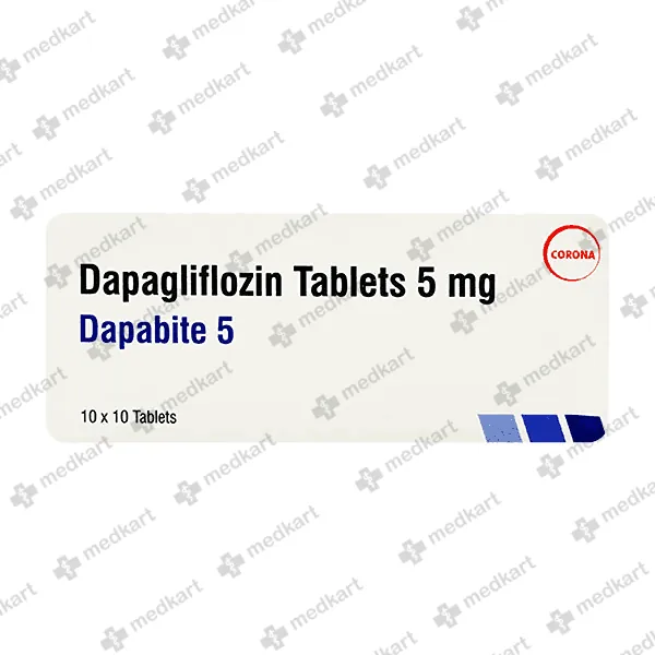 DAPABITE 5MG TABLET 10'S