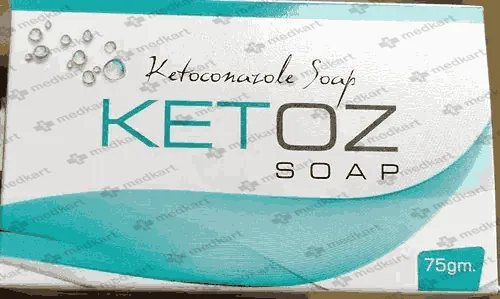 KETOZ SOAP 75GM - 6807 - Medkart Pharmacy | Generic Medicines Online - Best Online Pharmacy App