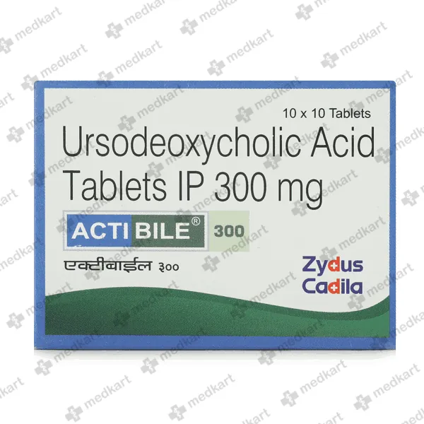 ACTIBILE 300MG TAB 1X10 - 169 - Medkart Pharmacy | Generic Medicines Online - Best Online Pharmacy App