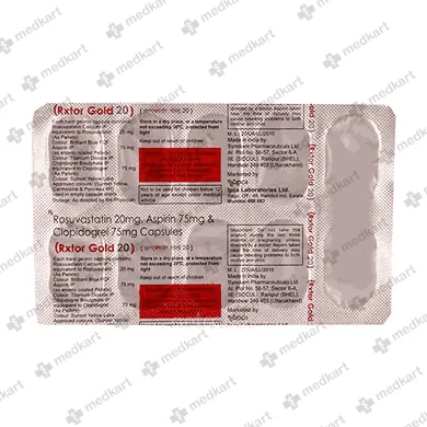 RECOTOR GOLD 20MG TABLET 10'S