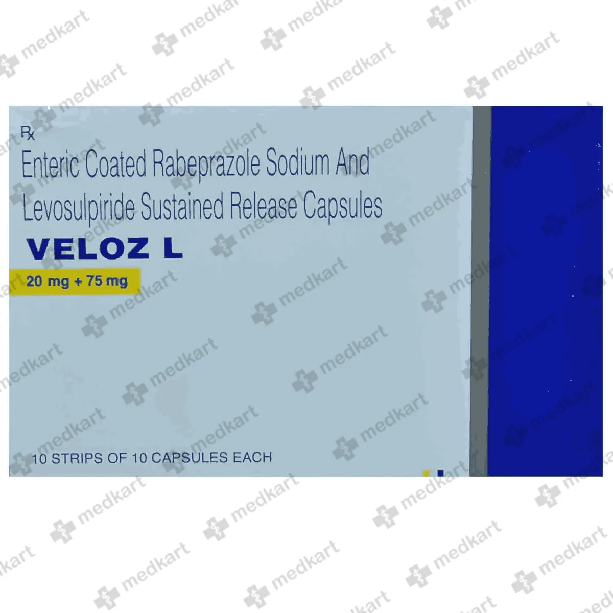 VELOZ L CAPSULE 10'S