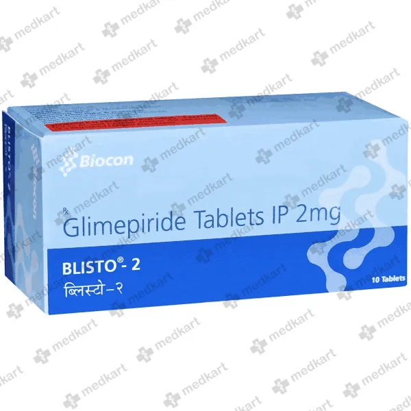 BLISTO 2MG TAB 1X10 - 1628 - Medkart Pharmacy | Generic Medicines Online - Best Online Pharmacy App