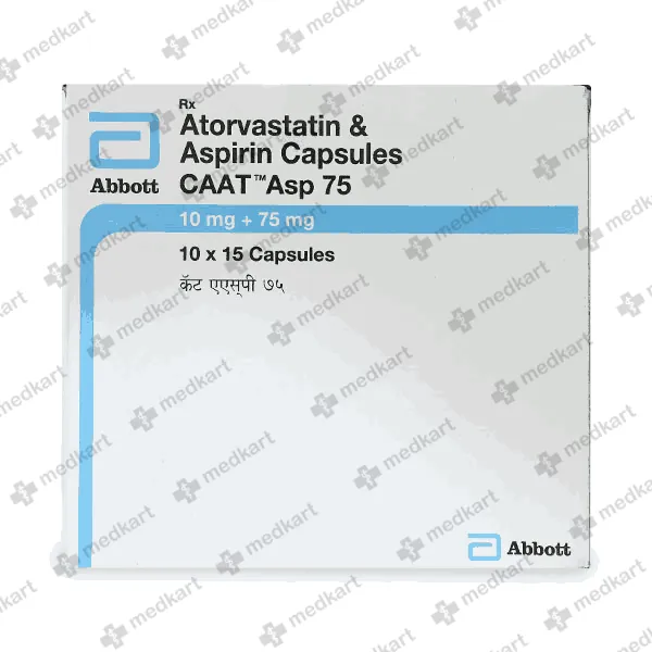 CAAT ASP 75MG CAPSULE 15'S