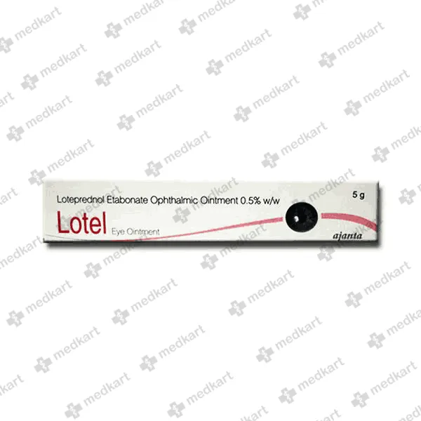 LOTEL EYE OINTMENT 5GM - 7524 - Medkart Pharmacy | Generic Medicines Online - Best Online Pharmacy App