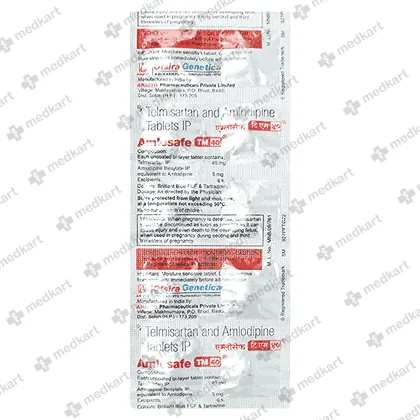 AMLOSAFE TM 40MG TABLET 10'S