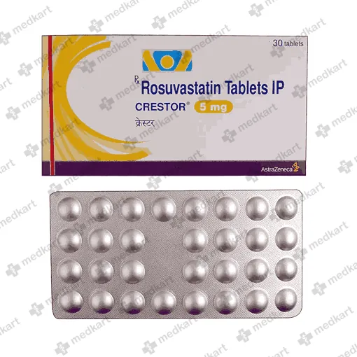 CRESTOR 5MG TABLET 30'S