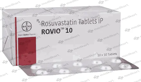 ROVIO 10MG TAB 1X10 - 11732 - Medkart Pharmacy | Generic Medicines Online - Best Online Pharmacy App
