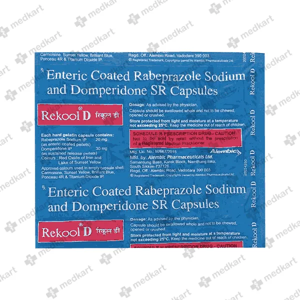 REKOOL 20 D CAP 1X15 - 11246 - Medkart Pharmacy | Generic Medicines Online - Best Online Pharmacy App