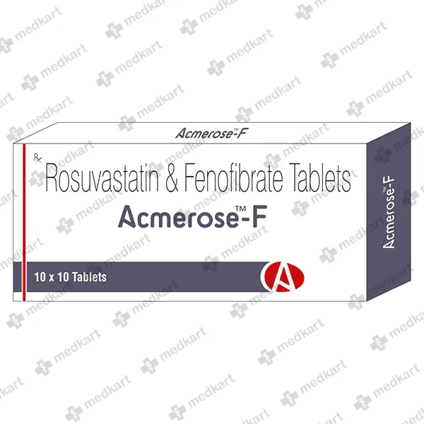 ACMEROSE F TABLET 10'S