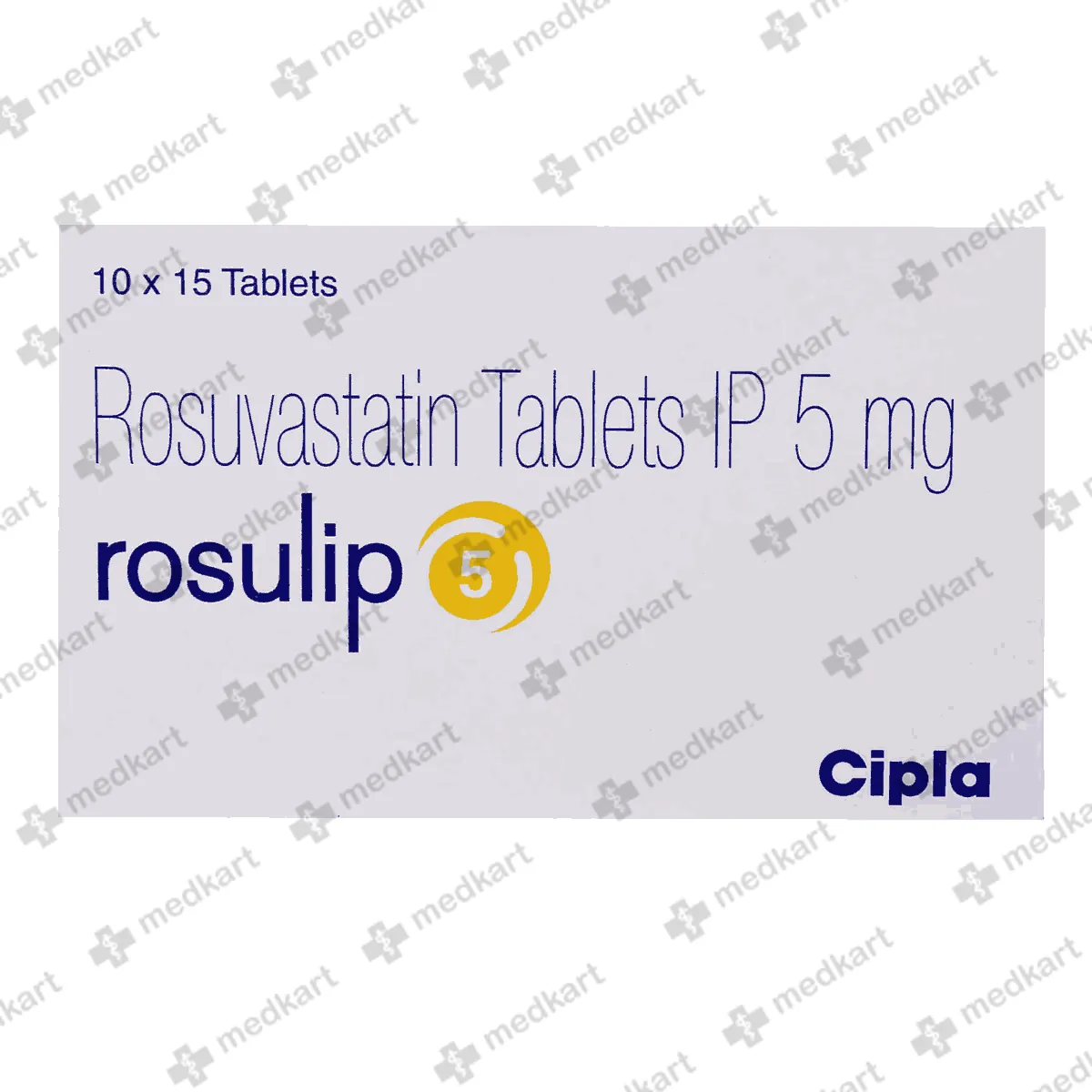 ROSULIP 5MG TABLET 15'S