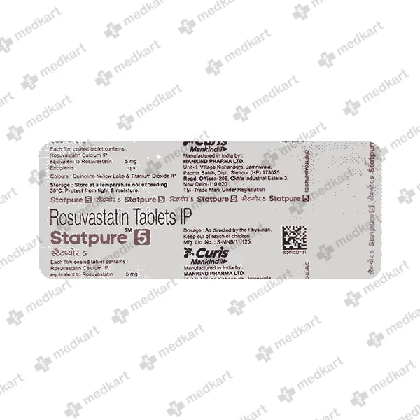 STATPURE 5MG TABLET 10'S
