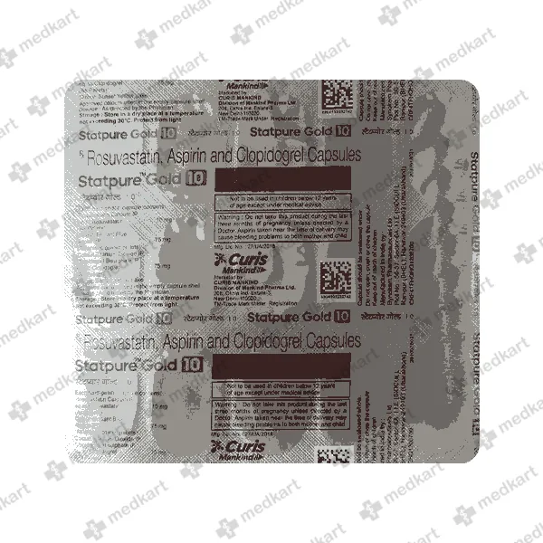 STATPURE GOLD 10MG TABLET 15'S