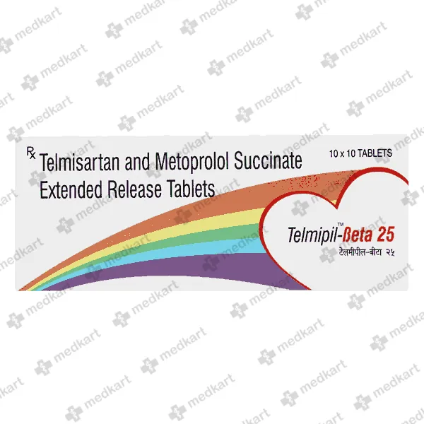 TELMIPIL BETA 25MG TABLET